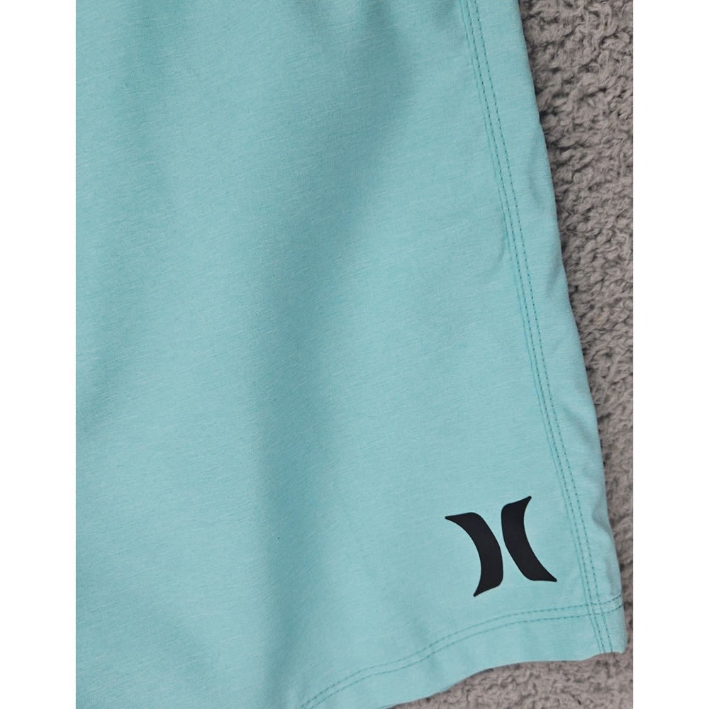 Hurley Board Shorts Mens 30 Turquoise Swim Surf Beach NWT $40 - Picture 7 of 11